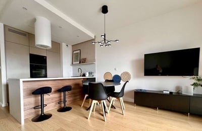 Долгосрочная аренда современной 3-комнатной квартиры, 65 м², район Воля, Варшава, Польша